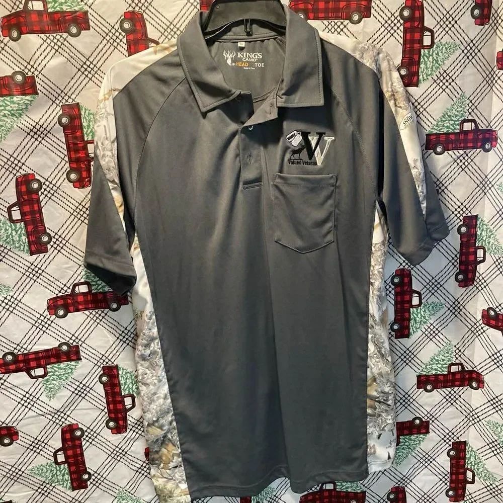Polo valued veteran by Kings camo size 2X